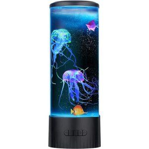 Large Jellyfish Lava Lamp Gifts for Kids Adults Electric Fantasy Tank Aquarium